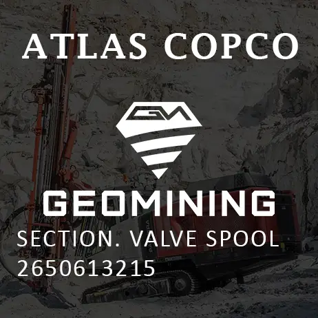 2650613215 СЕКЦИЯ  ЗОЛОТОК КЛАПАНА Atlas Copco / Epiroc