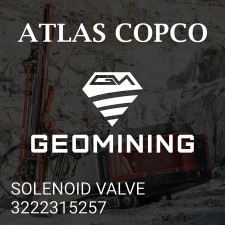 3222315257 СОЛЕНОИДНЫЙ КЛАПАН Atlas Copco / Epiroc