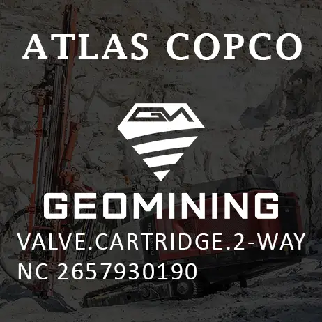 2657930190 КЛАПАН  КАРТРИДЖНЫЙ  2-ХОДОВОЙ НЗ Atlas Copco / Epiroc